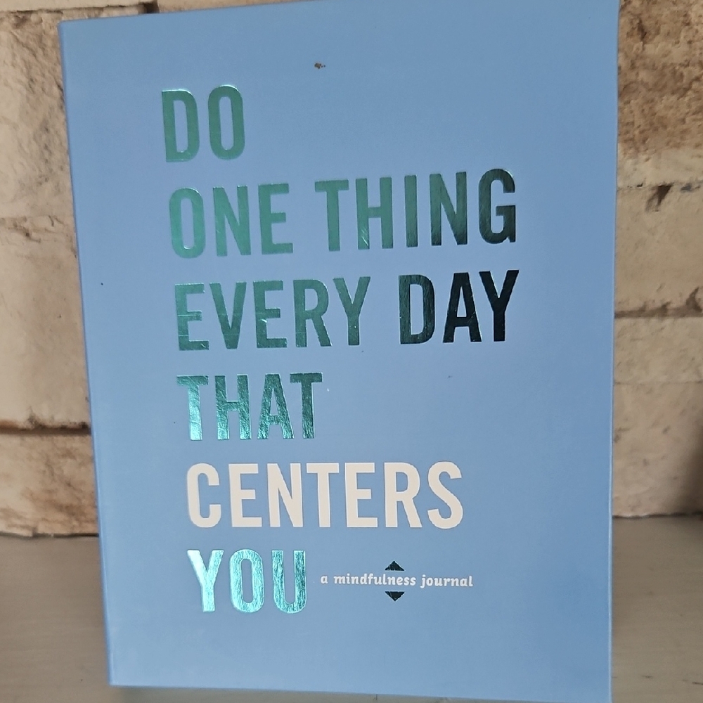 Mindfulness Journal in Light Blue